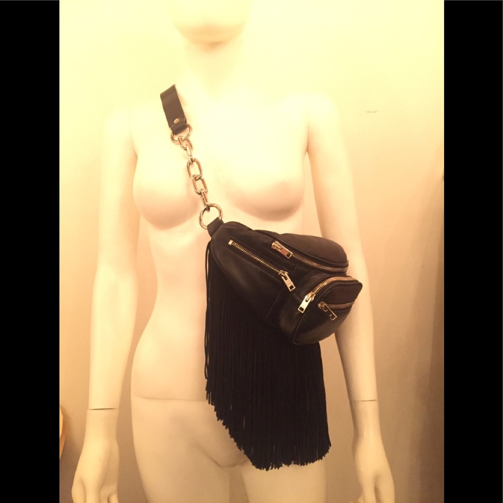 SOLD Alexander Wang Fringe Attica Fanny Pack - Picture 2 of 8